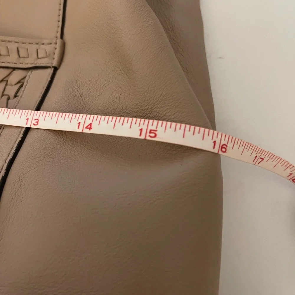 Coach Tan Woven leather front Pocket Hobo Bag - Picture 14 of 14